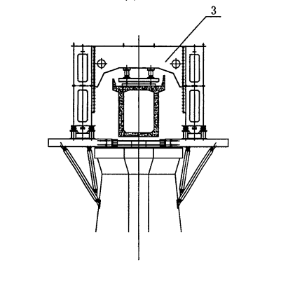 一種中跨連續梁造橋機