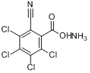 3,4,5,6-四氯-2-氰基苯甲酸胺鹽