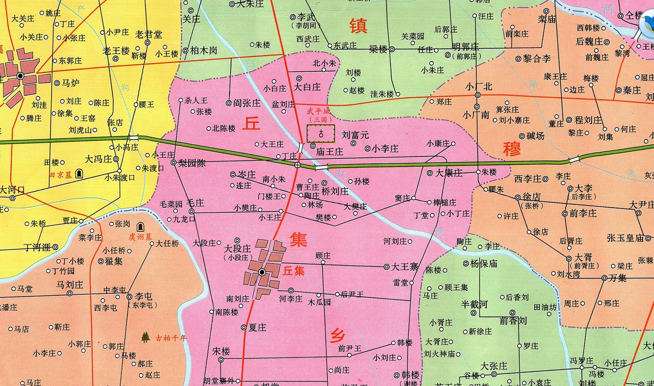 武平城地圖