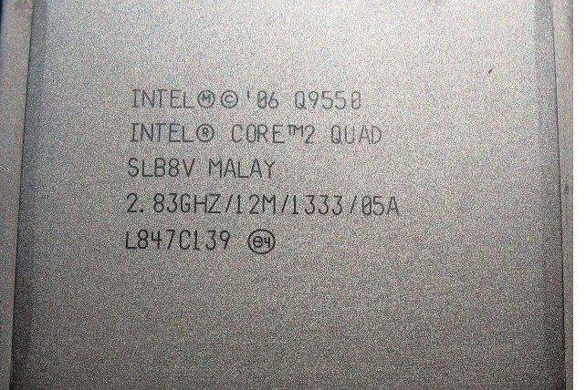 Intel 酷睿2四核 Q9550（盒）