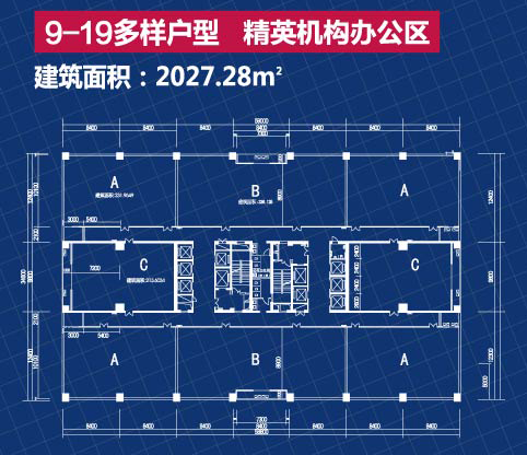 新長海數碼中心多樣戶型：精英機構辦公區