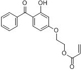 2-丙烯酸2-（4-苯甲醯-3-羥基苯氧基）乙基酯