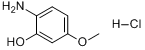 2-羥基-4-甲氧基苯胺鹽酸鹽