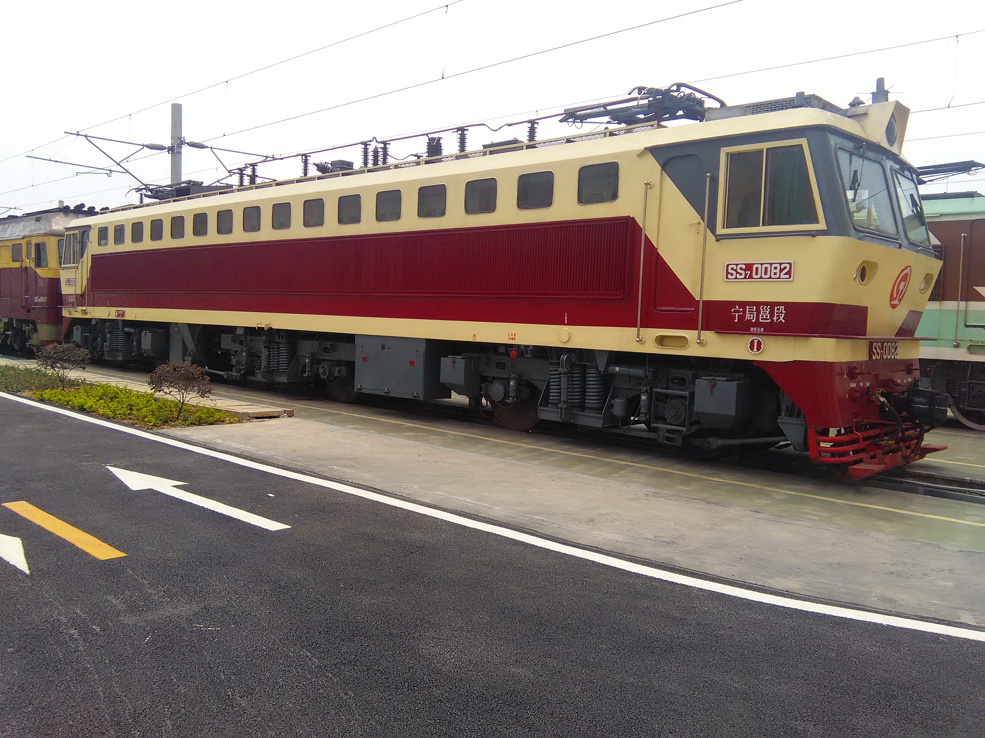 韶山7型0082號機車（韶山7C的原型車）