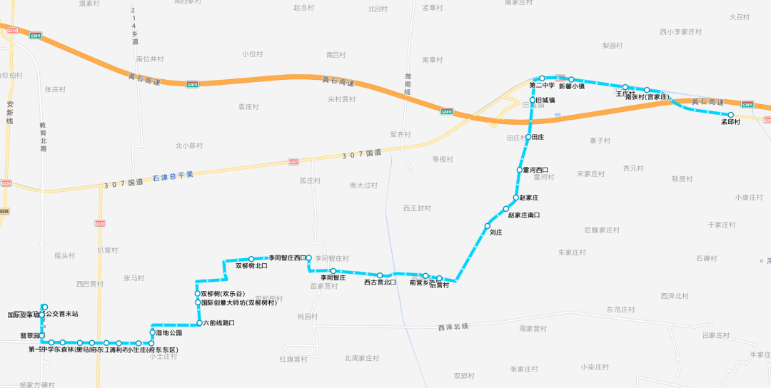 辛集公交106路