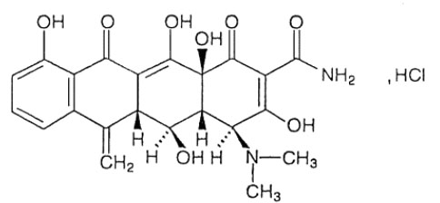 鹽酸美他環素片