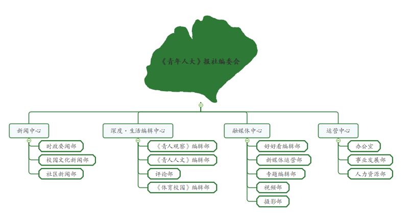 《青年人大》報社架構