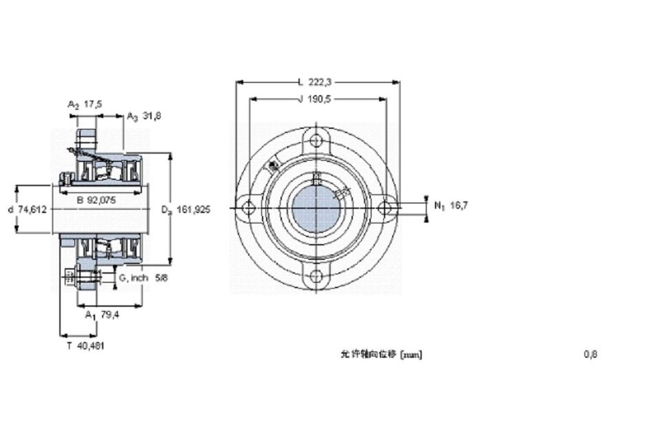 SKF FYRP2.15/16-18軸承