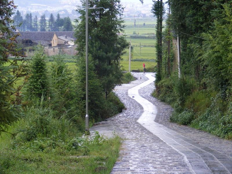 下綺羅自然村村內道路