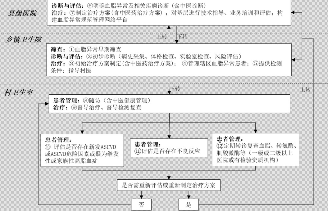 縣域血脂異常分級診療技術方案