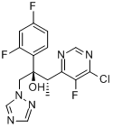 反式-6-氯-alpha-（2,4-二氟苯基）-5-氟-beta-甲基-alpha-（1H-1,2,4-三唑-1-基甲基）-4-嘧啶乙醇