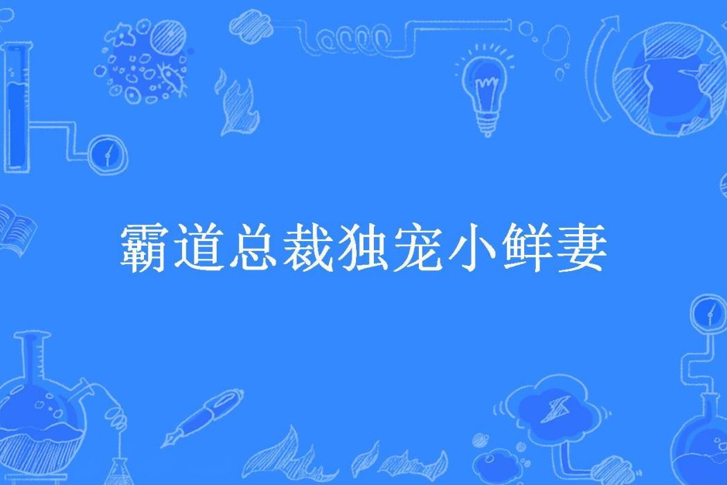 霸道總裁獨寵小鮮妻