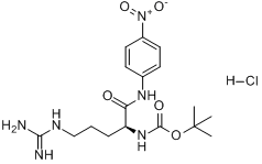 NΑ-（叔丁氧羰基）-L-精氨酸4-硝基苯胺鹽酸鹽