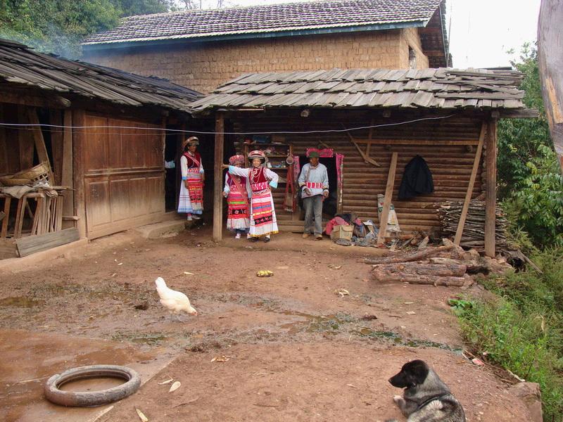 托底自然村人口衛生-居民住所