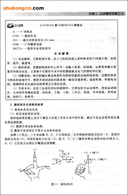 數控車床加工與實訓GSK980T系統套用