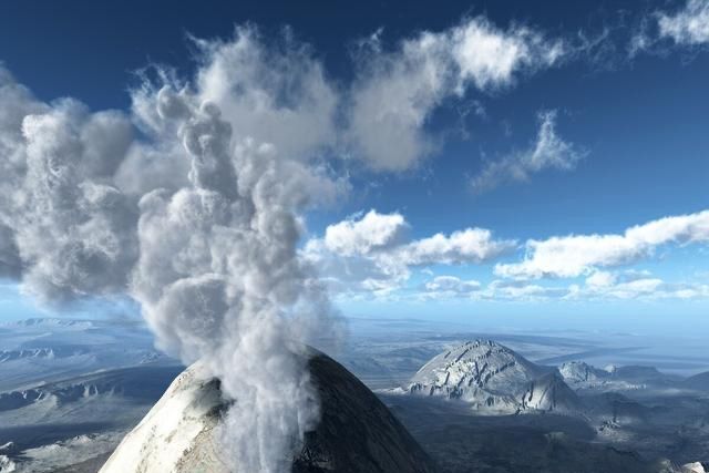 吉林長白山火山