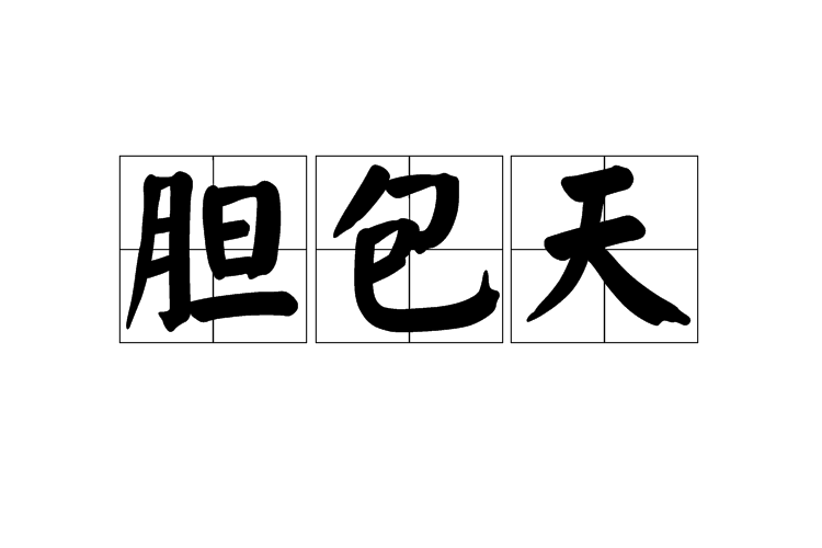 膽包天(漢語詞語)