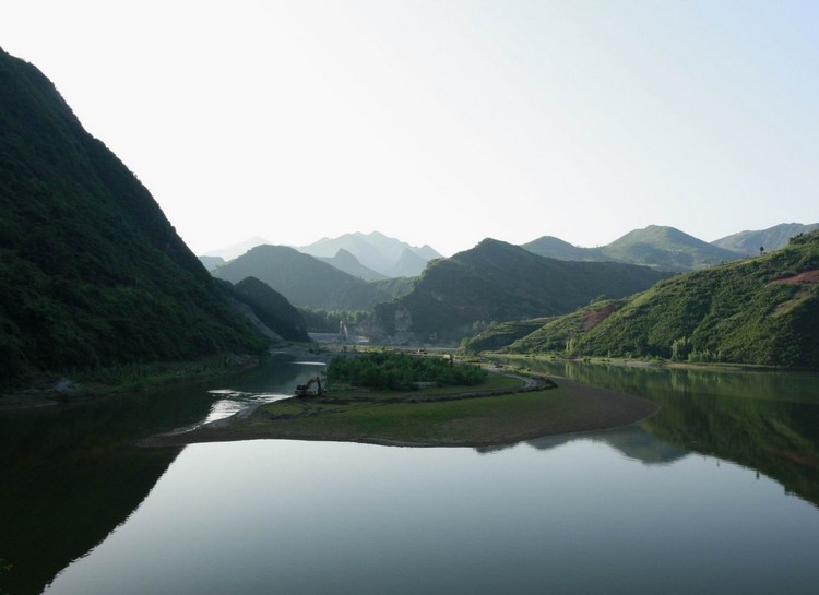 金錢河陝西山陽縣漫川關段