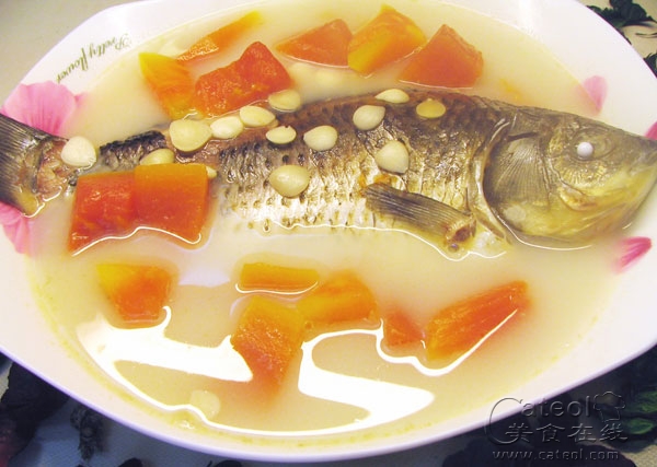 鯽魚赤豆大蒜粥