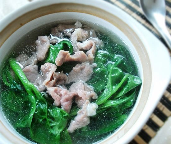 瘦肉三冬湯