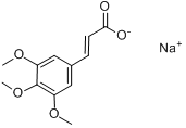 3,4,5-三甲氧基肉桂酸鈉鹽