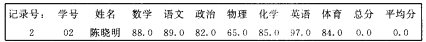 當前記錄