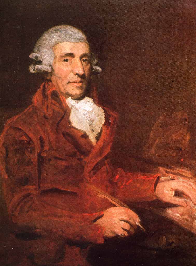 海頓肖像畫，作於1791年
