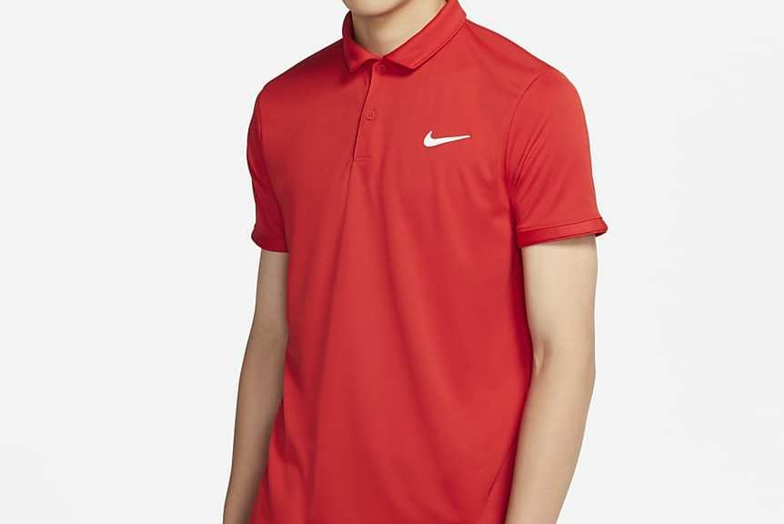 NikeCourt Dri-FIT Victory 男子網球翻領T恤