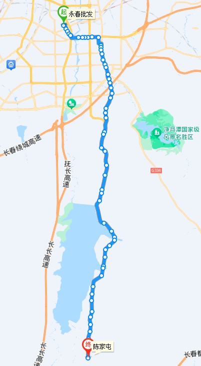 長春公交T345路