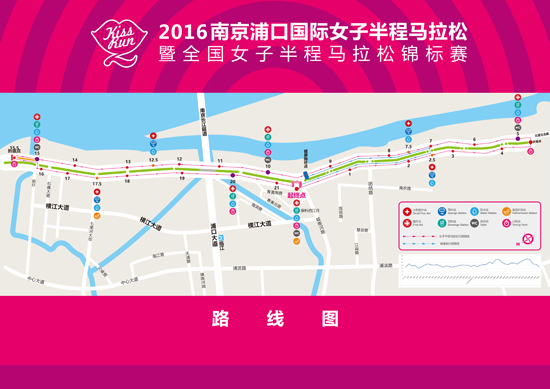 南京浦口國際女子半程馬拉松賽