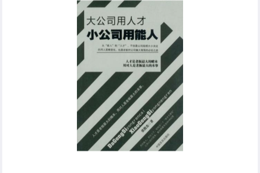 大公司用人才小公司用能人