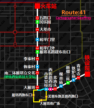 西安41路