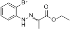 (E)-乙基-2-（2-（2-溴苯基）腙基）丙酸酯