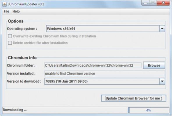 Chromium Updater