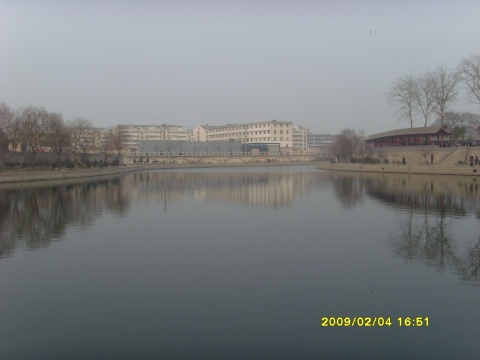 新鄉市衛河公園景色