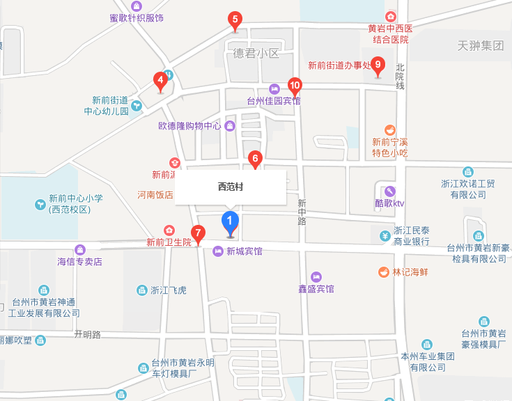 西范村(浙江省台州市黃巖區新前街道下轄村)