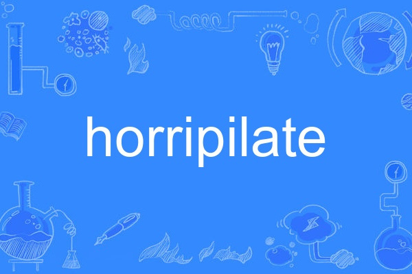 horripilate