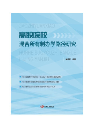 高職院校混合所有制辦學路徑研究