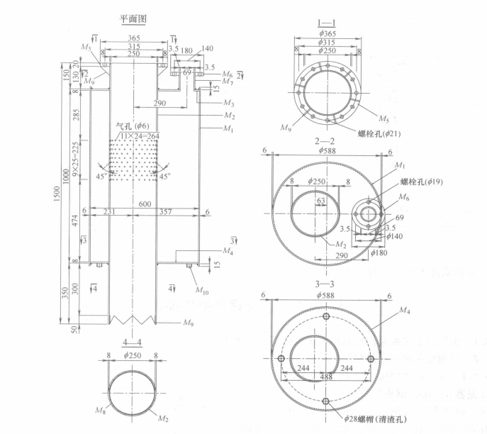 大型深水沉井採用自製空氣吸泥機下沉施工工法