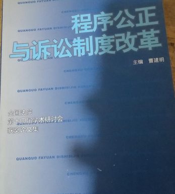 程式公正與訴訟制度改革