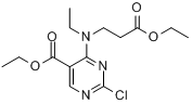 2-氯-4-[N-（2-乙氧羰基乙基）-N-乙基氨基]嘧啶-5-羧酸乙酯