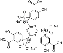 5,5\x27,5\x27\x27-（1,3,5-三嗪-2,4,6-三亞氨基）三（5-磺酸基水楊酸）三氫三鈉