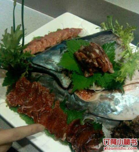 藍鰭魚頭刺身