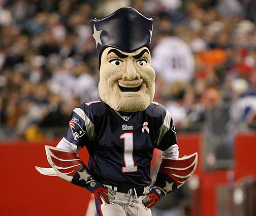 愛國者隊吉祥物Pat Patriot