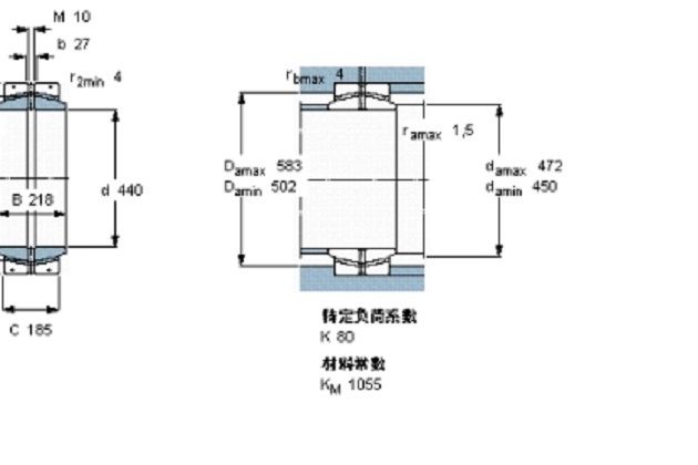 SKF GEC440FBAS軸承