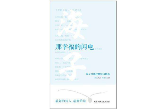 那幸福的閃電(那幸福的閃電：海子經典抒情短詩精選)