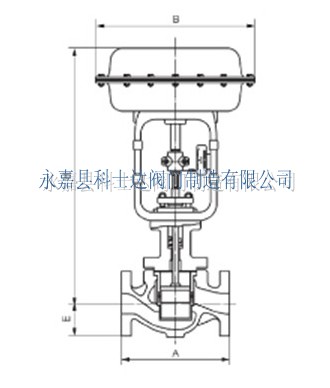 HCN型低噪聲籠式調節閥結構圖