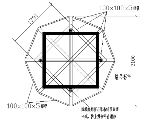 橢圓形鋼結構採光頂無胎架安裝施工工法