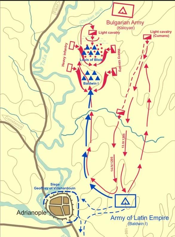 亞德里亞堡之戰(圍攻亞德里亞堡戰役)