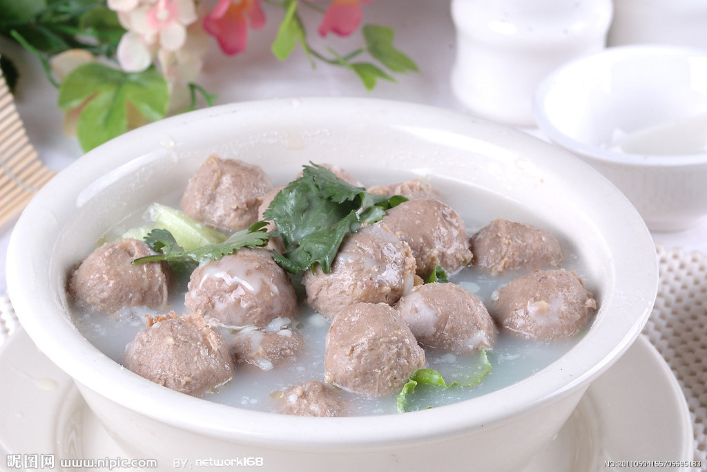 丸子牛肉湯